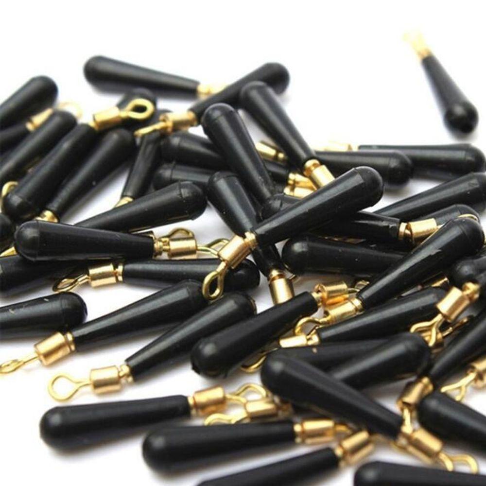 Wonder 50Pcs/Lot Fishing Gears Block Rotasi Karet Outdoor Tahan Lama Baru