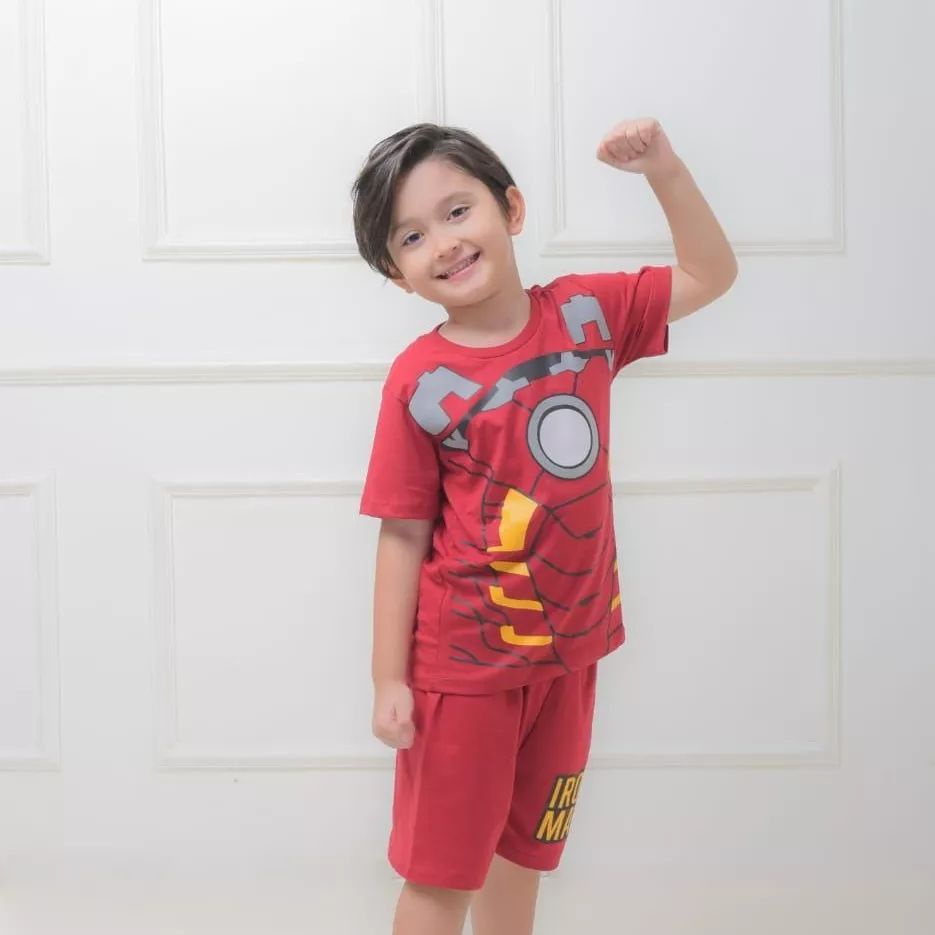 SETELAN ANAK LAKI-LAKI MOTIF HERO ASTRONOT 2-10 TAHUN