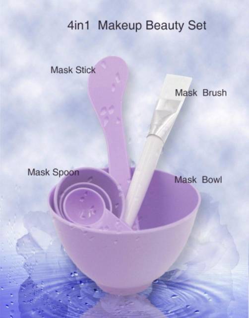 Mangkok Masker wajah 11 in 1 Masker Bowl set Mangkok Peracik Masker Wajah