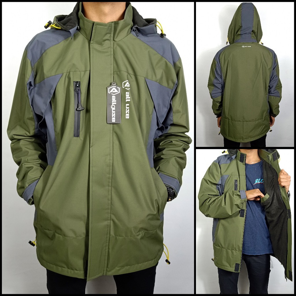  JAKET  GUNUNG  OUTDOOR ALL USE ORIGINAL WATERPROOF WINDPROOF 