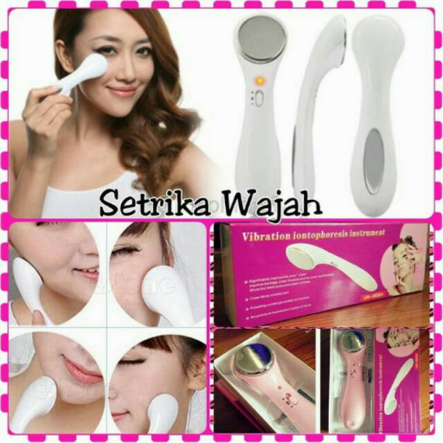 Setrika Wajah Pijat Muka / ION Face Massager