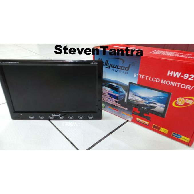 Ready&Siapkirim Lcd Tv Portable 9Inch Hollywood Audio (Touchbutton / Tunertv / Remote)