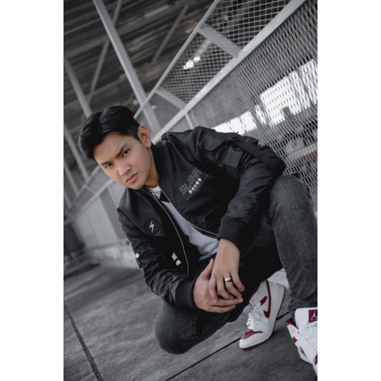 Jaket Pria - Jaket Bomber Outdoor Salvio Hexia Soft &amp; Nyaman Original Product  Distro