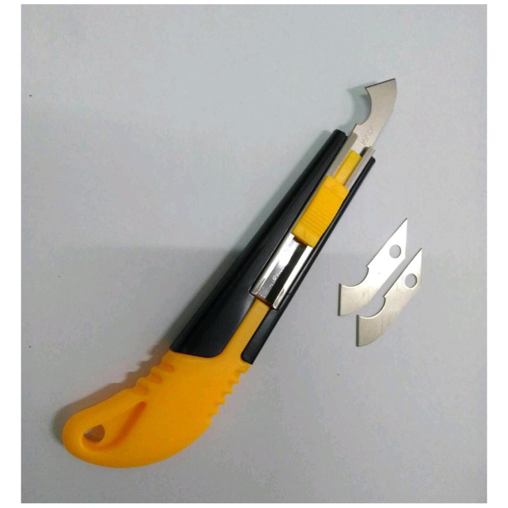 XINFA - Cutter Pisau Alat Pemotong Acrylic / Akrilik Mika Plastic / Pisau cutter Mika Pisau / Pemotong Plastik / Akrilik / Mika / Plastic / Acrylic / HPL / Utility Hook Knife / Cutter Xinfa XF-1884