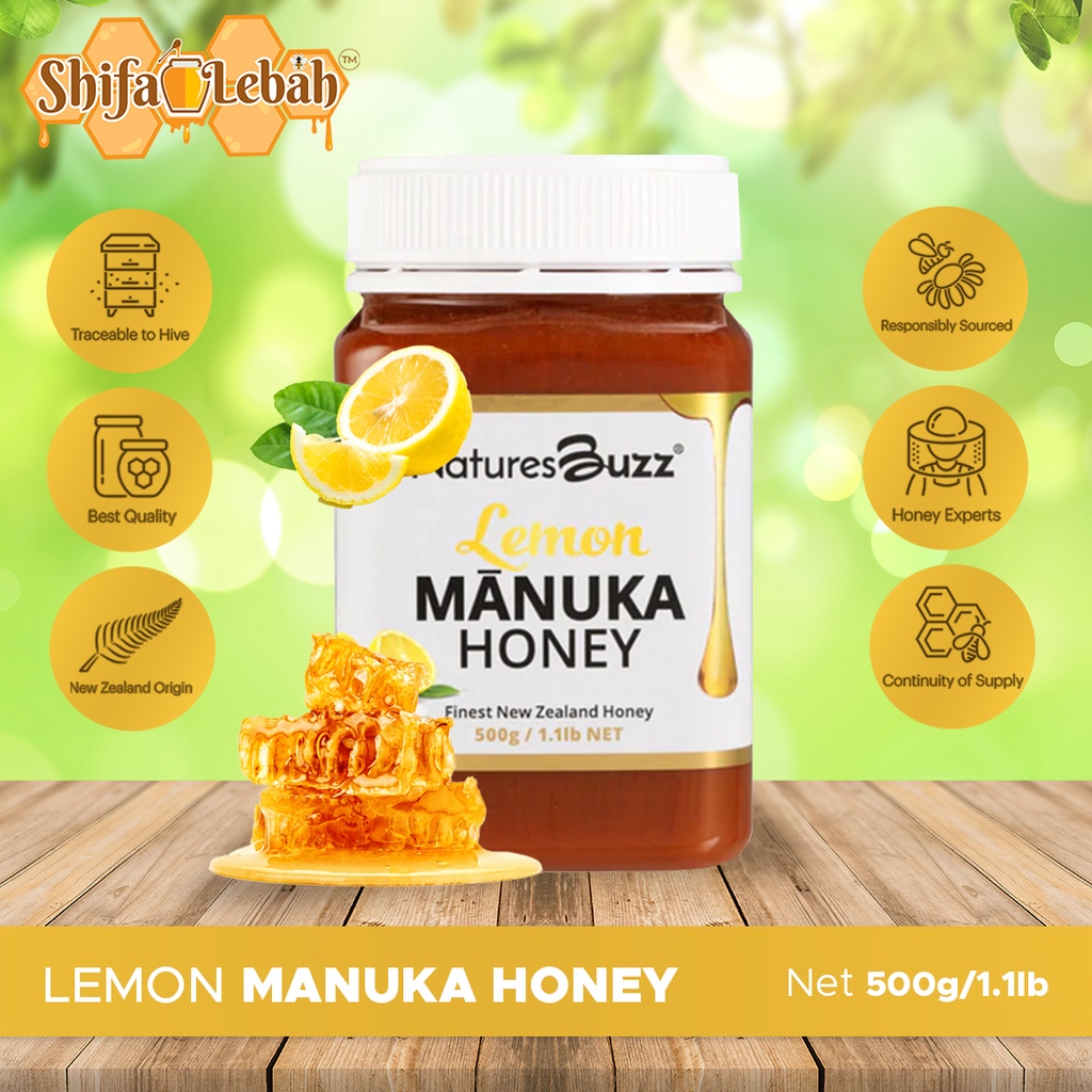 

Natures Buzz Manuka Honey Lemon 500 gram