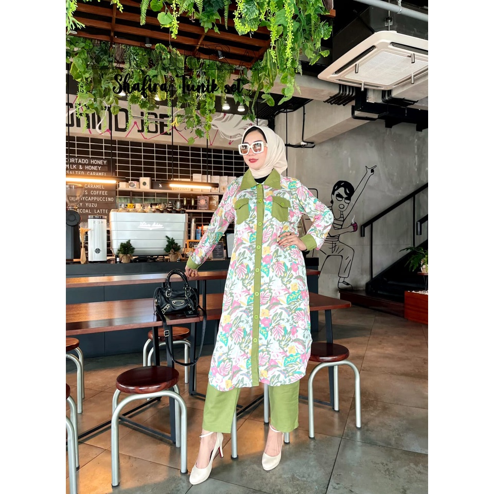 ZAVIERA SETELAN TUNIK SHAFIRA SET BY ZAVIERA / MEERA / JEENA / SABHIRA / VAZERA