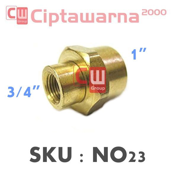 Adapter Sock sok Dalam 1/2 3/4 1 Kuningan 1/2&quot; 3/4&quot; 1&quot; Brass