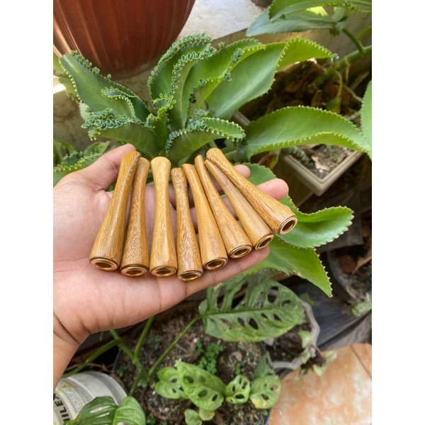 ONCE PIPA KAYU KEMUNING EMAS ASLI ORIGINAL