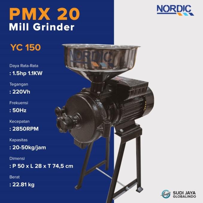 Silahkan Order] Grinder Coffee Nordic PMX-20 Mill Grinder YC150