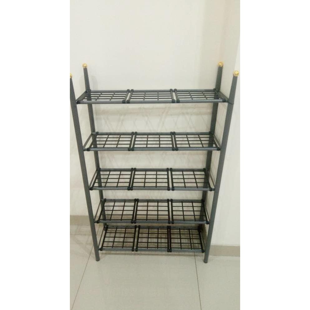 Rak Sepatu Besi 5 Susun Berkualitas