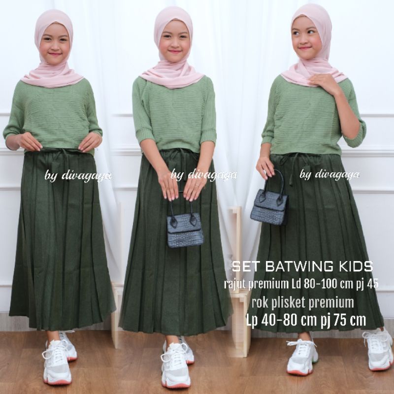 SET BATWING ANAK 7-9 TAHUN