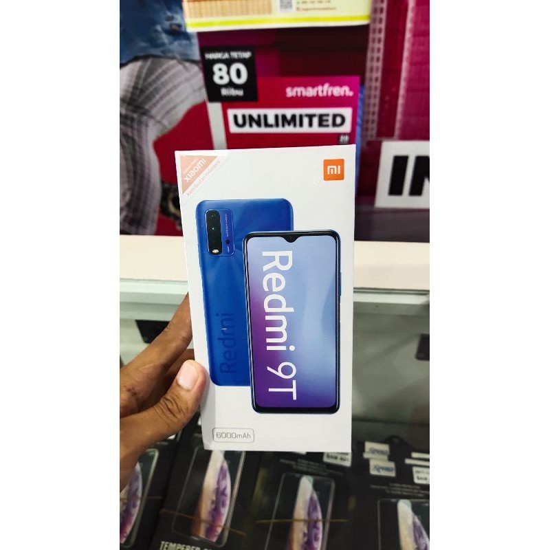 Xiomi Redmi 9T Ram 6/128Gb Garansi Resmi TAM