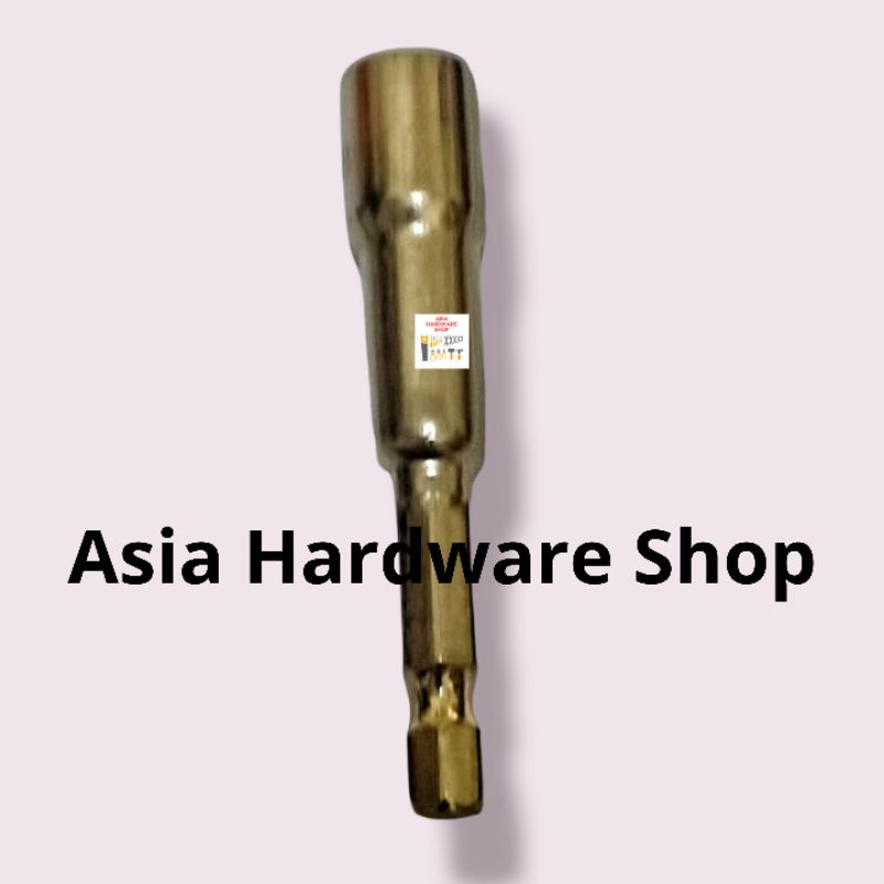 Mata Bor Sok Roofing 8 x 65 mm BLACKFOOT Mata Bor Sock Roofing Magnetic Baut Baja Ringan