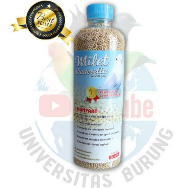 Milet cinderella botol original