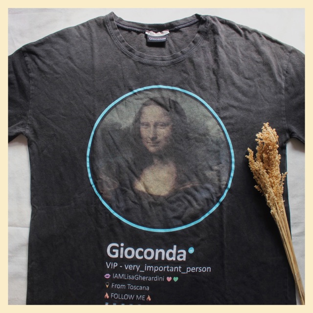 ZARA Oversized Monalisa T-Shirt