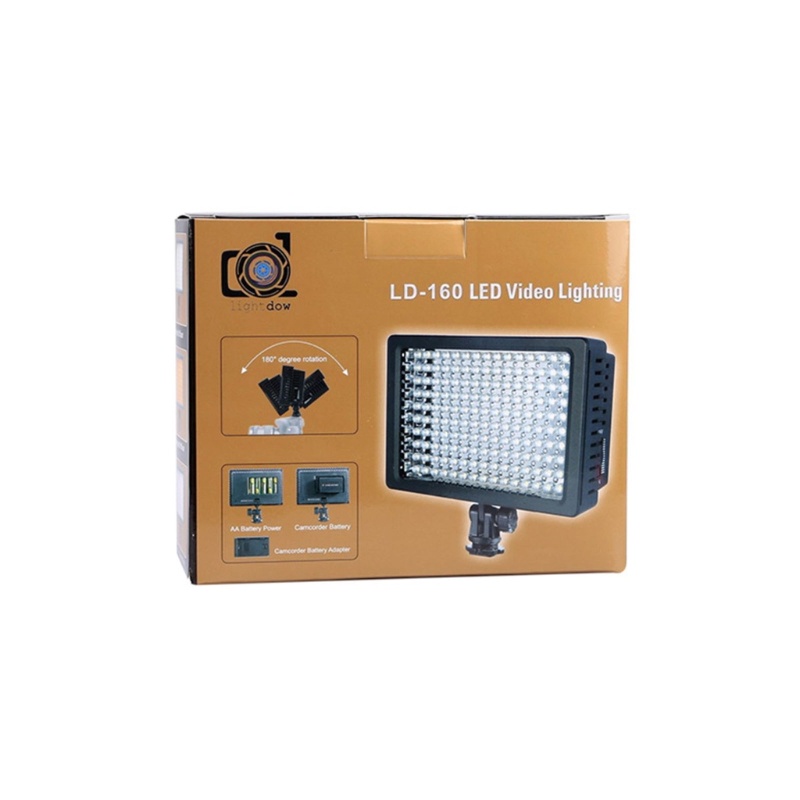 Zzz LD-160 Lampu Fill Studio Foto Portable Dengan 6 Led Indikator