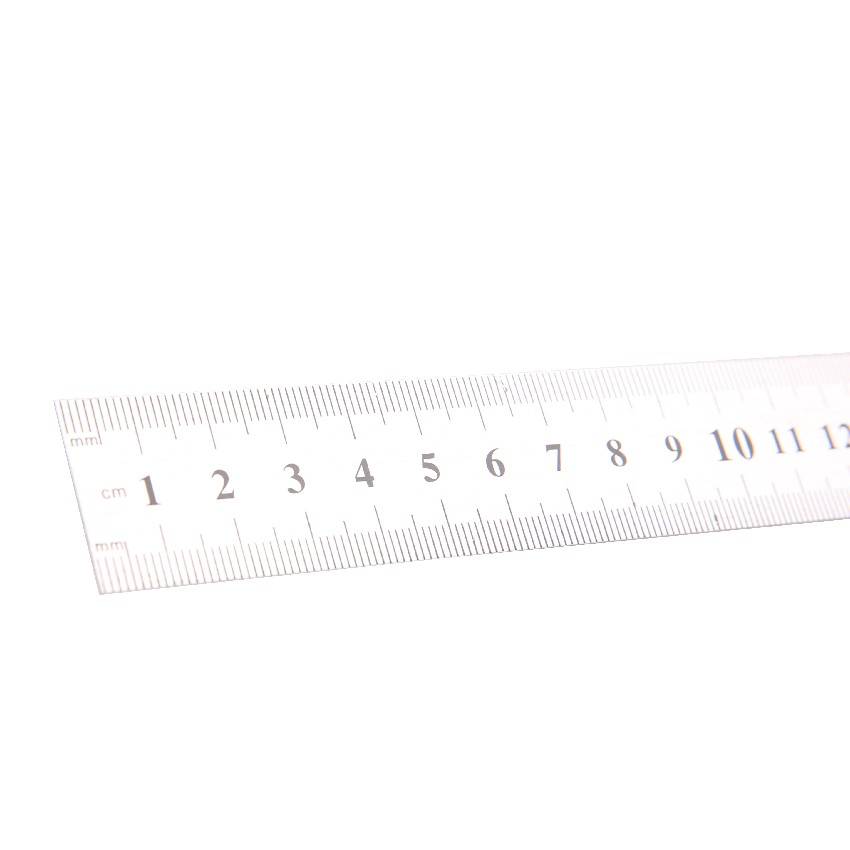 Penggaris Jahit Menjahit  - Penggaris Bahan - Penggaris Pola Besi Stainless 50cm