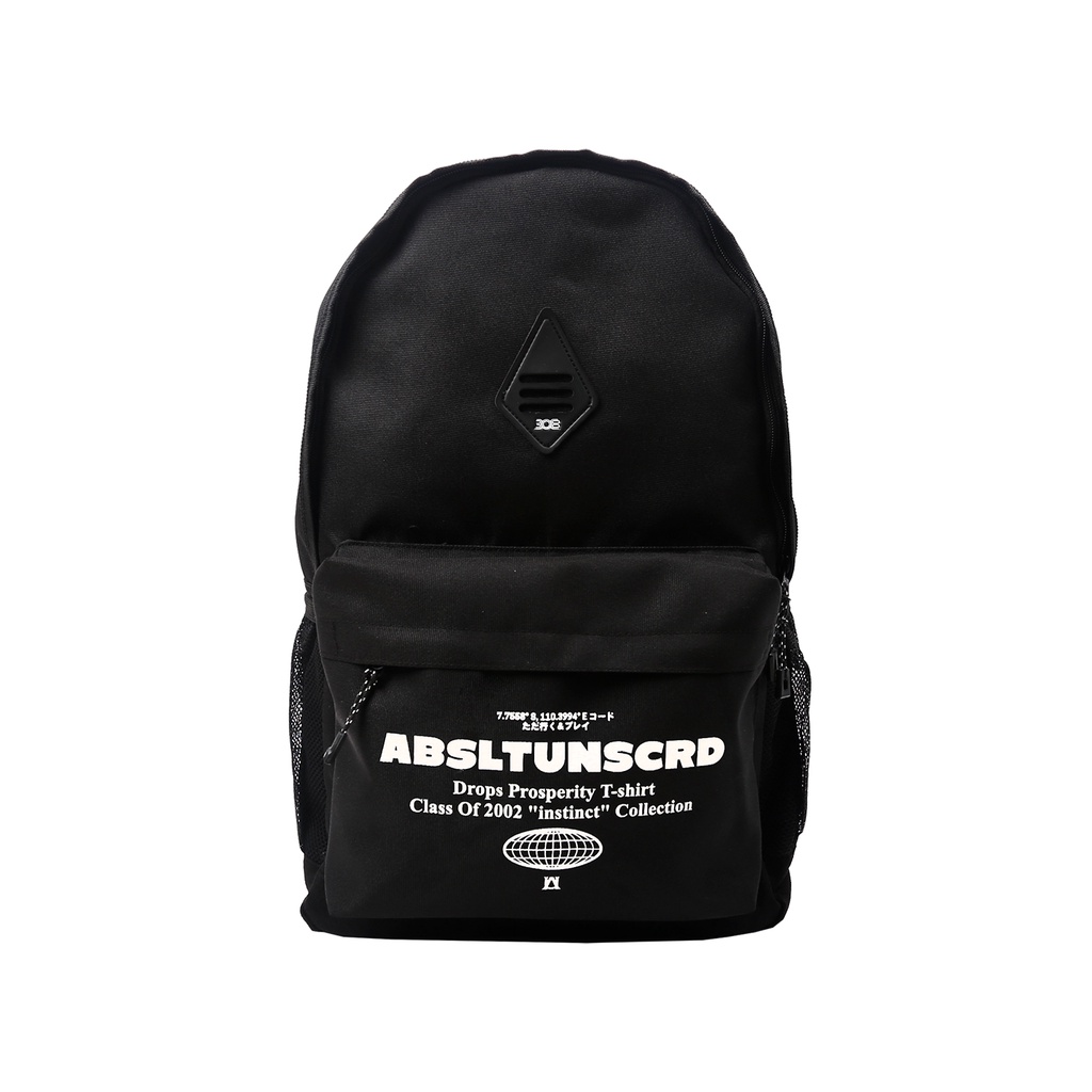 308 Absltunscrd - BACKPACK / TAS RANSEL Bag Laptop Drops Prosperity - Black
