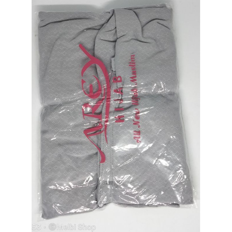 HIJAB INSTAN BERGO KANZA ORIGINAL AREY HIJAB-SILVER