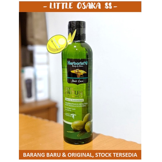 Sampo Zaitun Olive Shampoo Herborist 250 ml