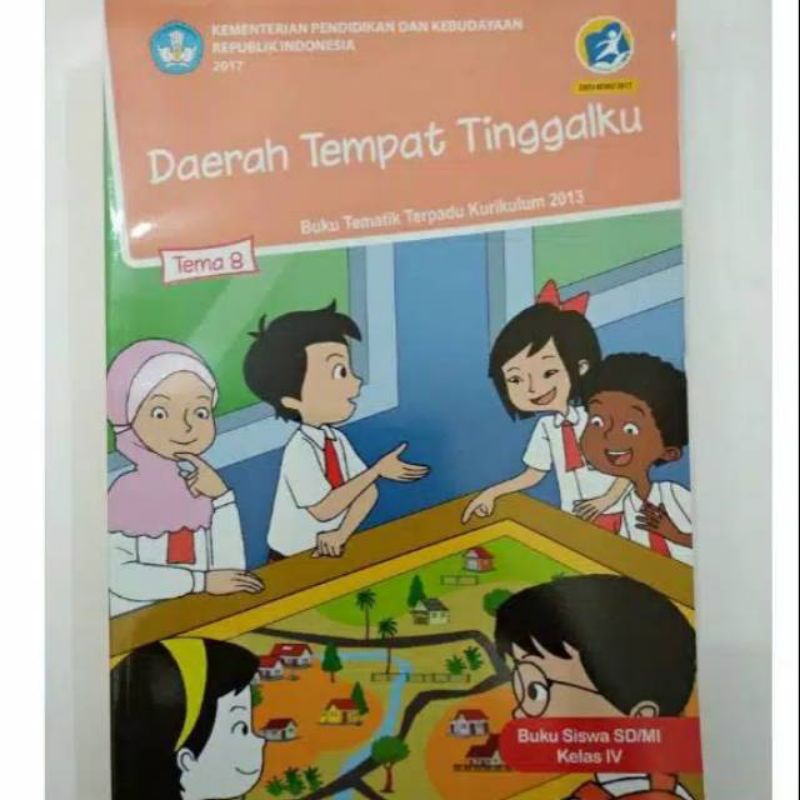 Jual Buku Tematik SD kelas 4 tema 8 Daerah tempat tinggalku revisi ...