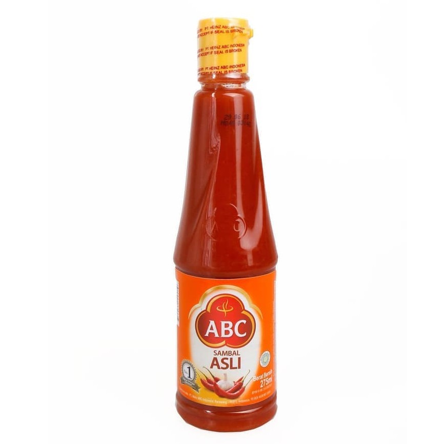 

Saus Sambal Asli ABC 275 ml Botol