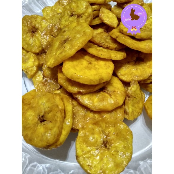 

Keripik / Seriping Pisang Dolar Golden Manis 250 gr