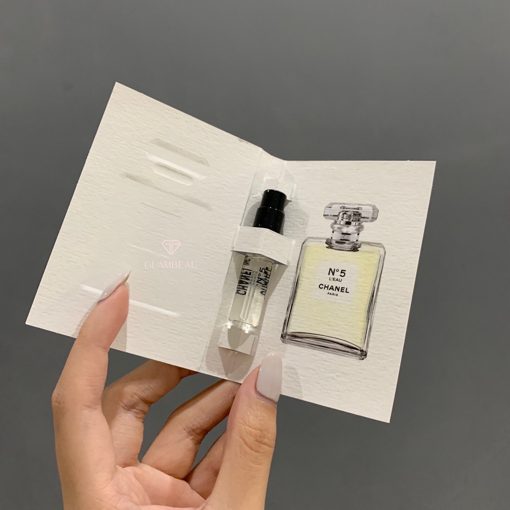 Chanel No 5  L'eau Perfume Vial / Travel spray