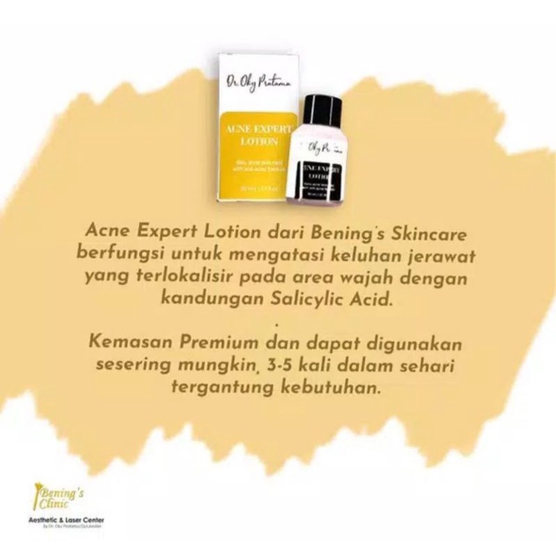 ACNE EXPERT LATION BENINGS SKINCARE