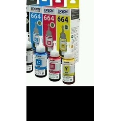 ✈ Tinta Epson Original L-100,L110,L120,L200,L220 [T-664] - Hitam ✿