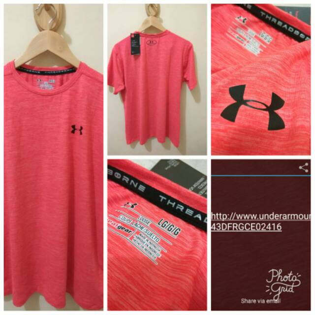 Under Armour Original Heatgear Loose Threadborne Orange