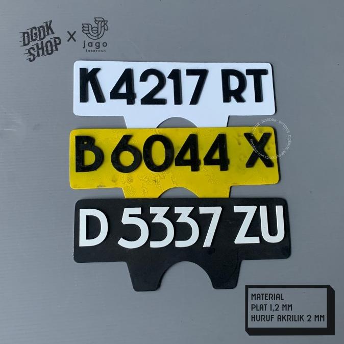 Plat Nomer Vespa | Plat Nomor Vespa Jadul