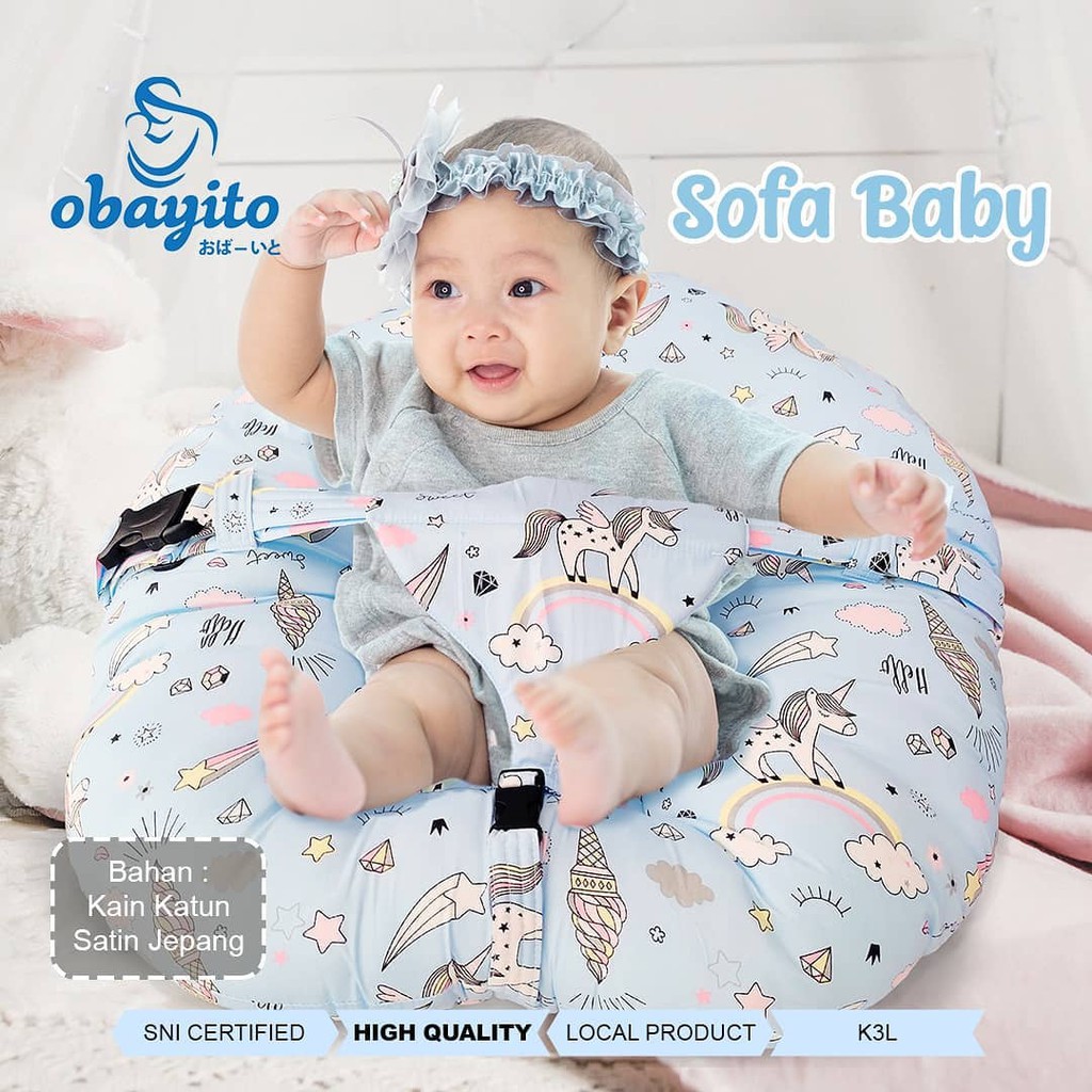 Obayito sofa bayi MULTIFUNGSI  Car seat bayi