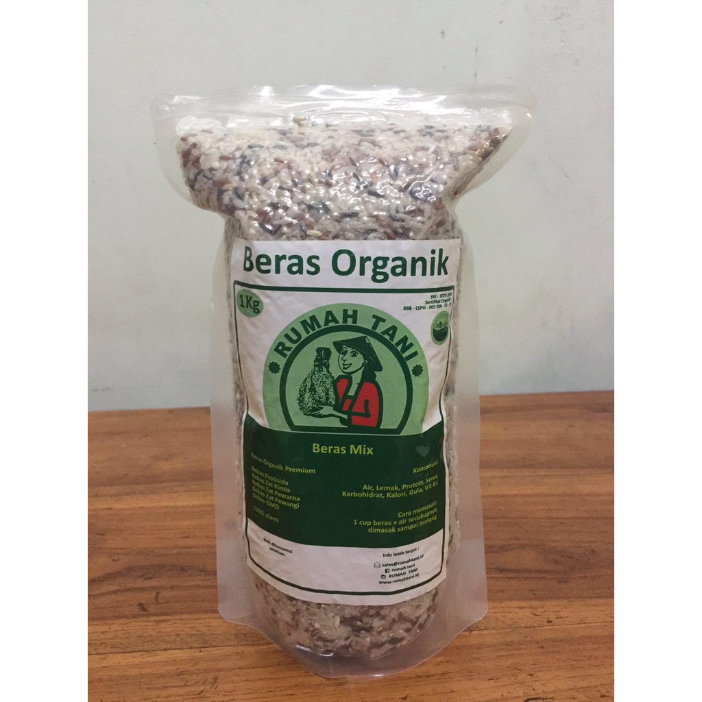 BERAS MIX ORGANIK 1 KG