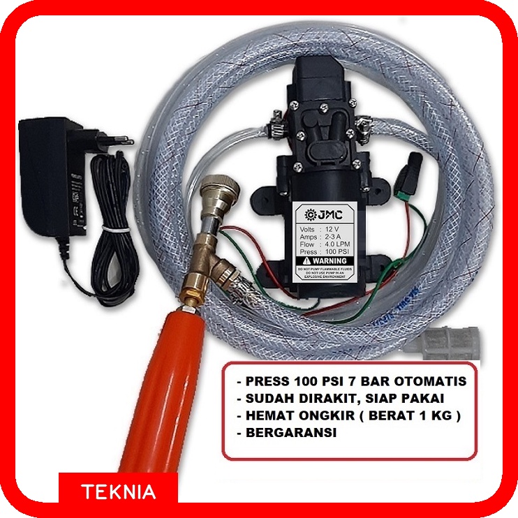 Alat Cuci Motor Ac PAKET 1 KG Steam Power Sprayer Portable