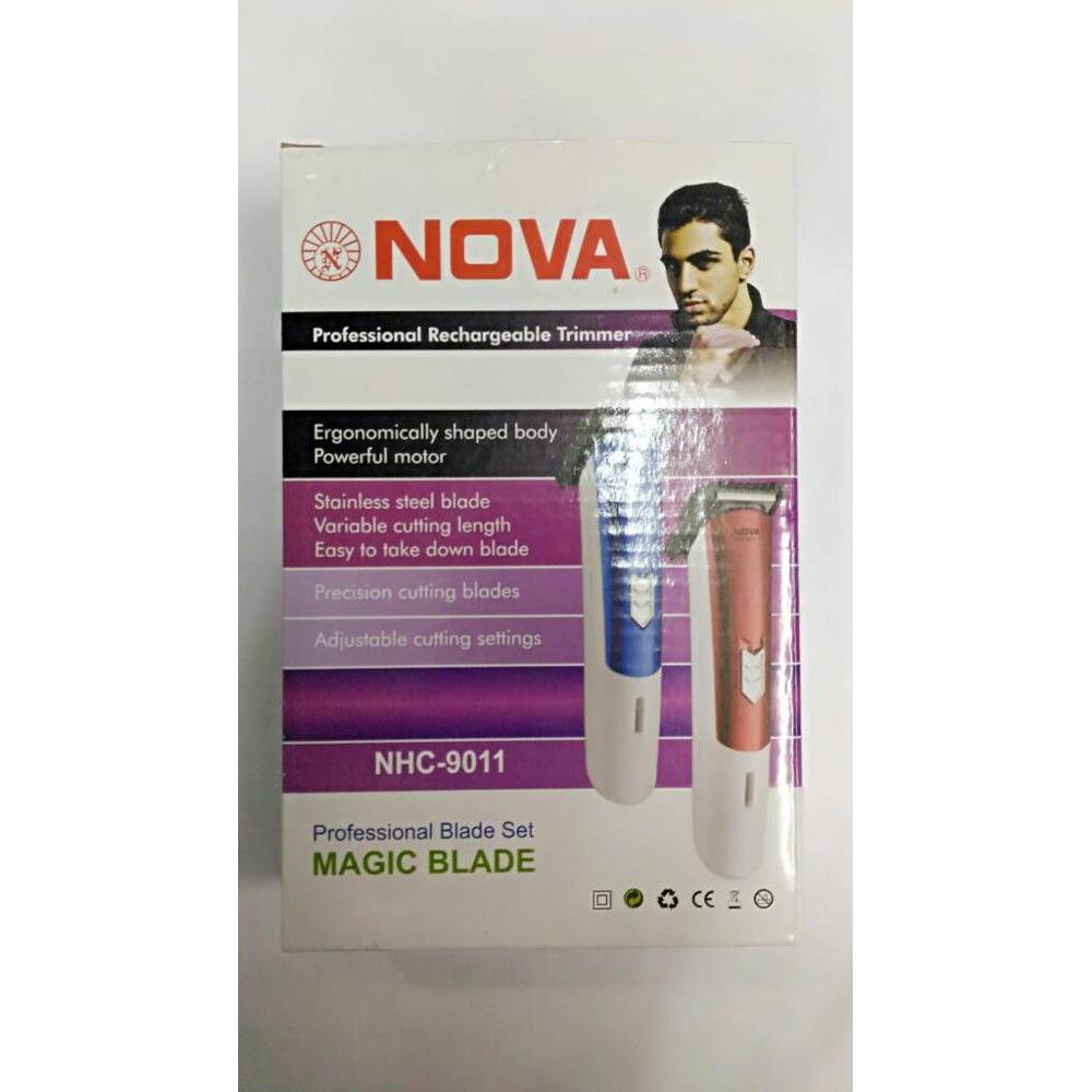 Alat Pencukur Rambut NOVA NHC-9011 Professional Rechargeable Trimmer - NHC-9011 Professional Blade