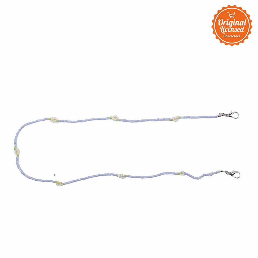 Character Land - Kids Mask Strap Daisy Beads Light Blue