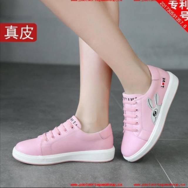 sepatu wanita sneakers Fashion Wanita Rabbit 37-40