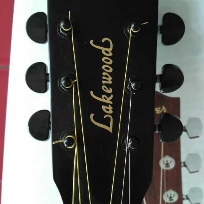 Gitar Akustik Black Doff Lakewood Terlaris Abuzahasim