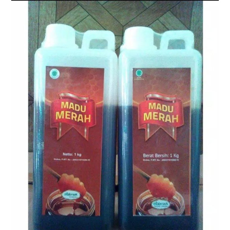 

Madu Merah Asli Mabruuk uk.1 Kg Murni Tanpa Campuran Balikpapan Kalimantan