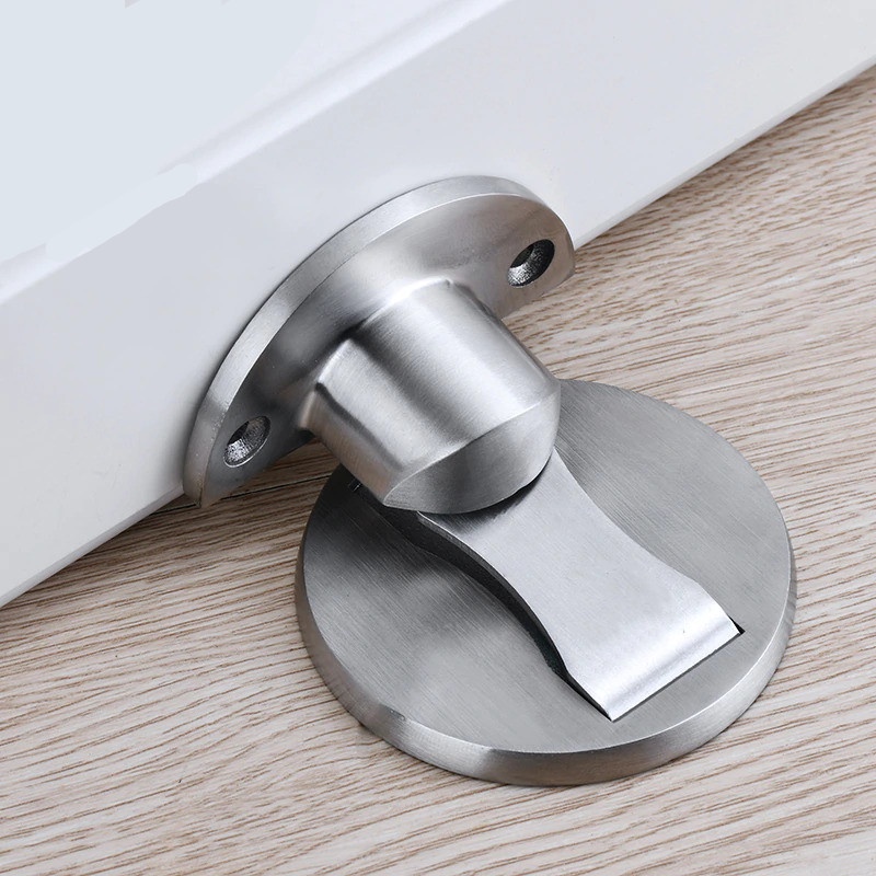 Penahan Pintu Anti-Collision Magnetic Door Stopper - KAK-883 - Silver