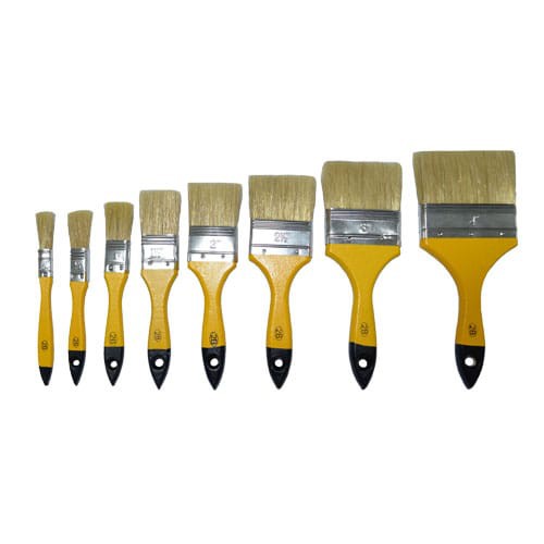 Vinztstore - Kuas Cat Tembok Alat Cat Dinding Paint Brush 1&quot; 2&quot; 3&quot; 4&quot; High Quality Gagang Kayu