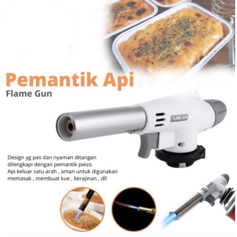 Pemantik Api Flame Gun / Portable Gas Torch / Blow Torch 920