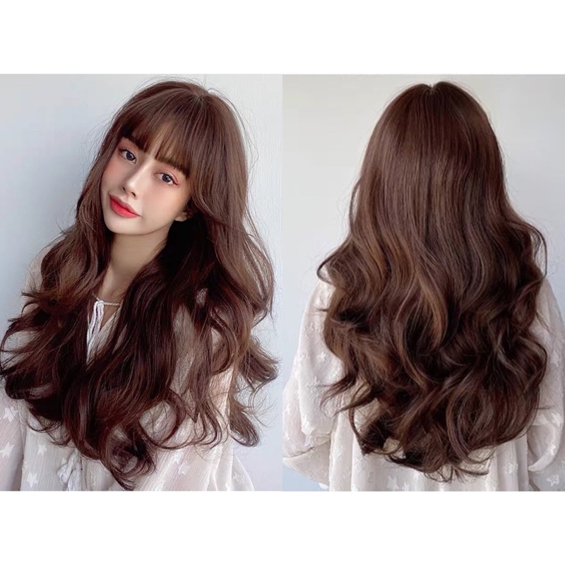 R266 FULL WIG KOREAN LAYER WAVE LONG 70 cm