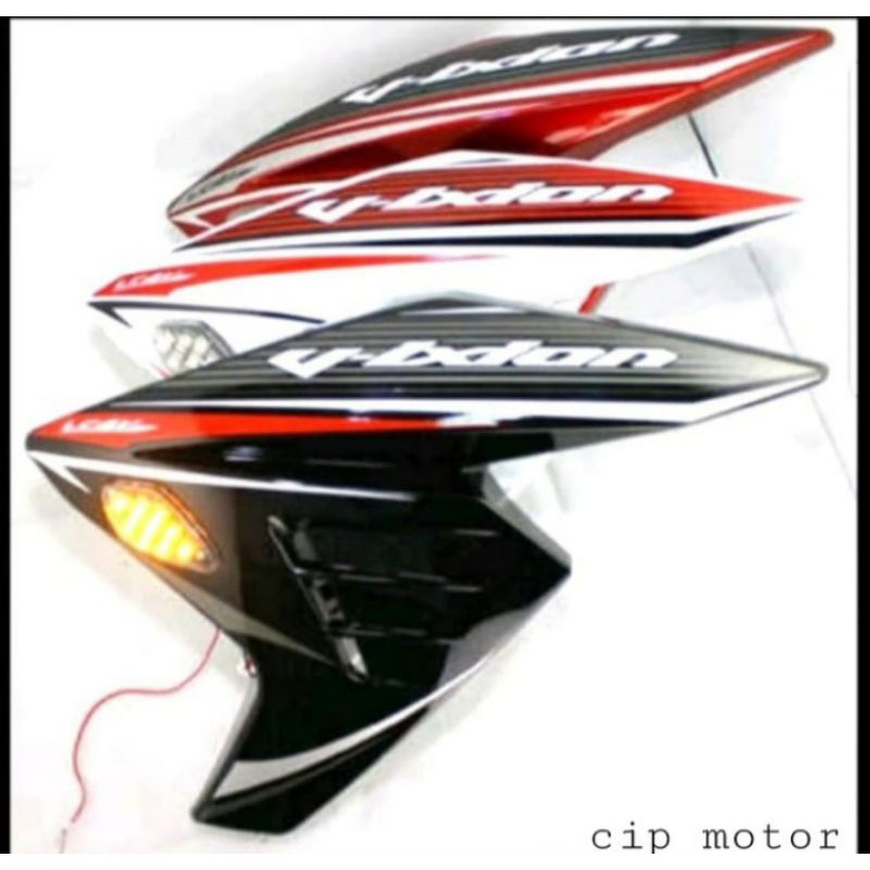 Grill Kuping Tangki Vixion New NVL Sayap Mini Shroud NVL