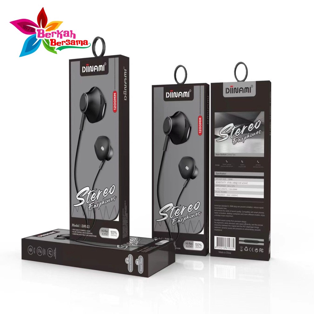 BM076 Headset earphone Hf macaron DIINAMI Z1 METAL super extra BASS for oppo Samsung vivo xiaomi BB5570