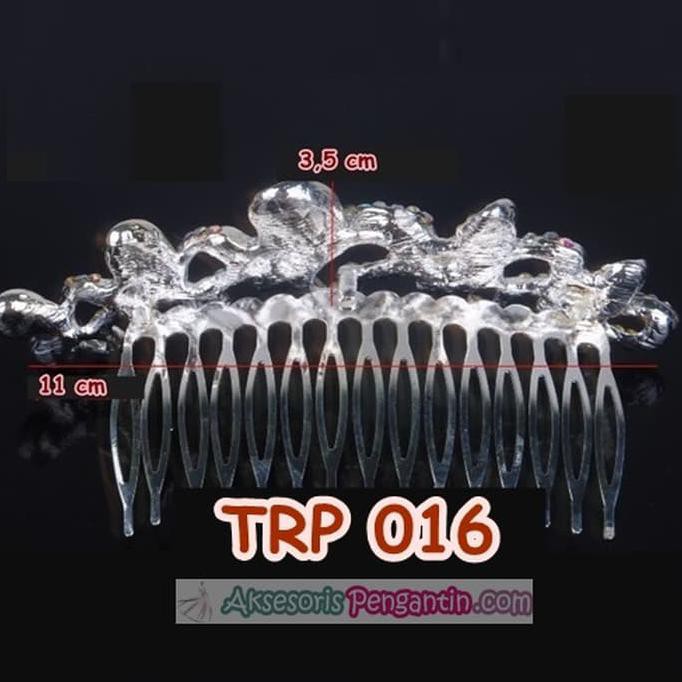 Aksesoris Tiara Wanita L Aksesoris Rambut Pengantin - Trp 016