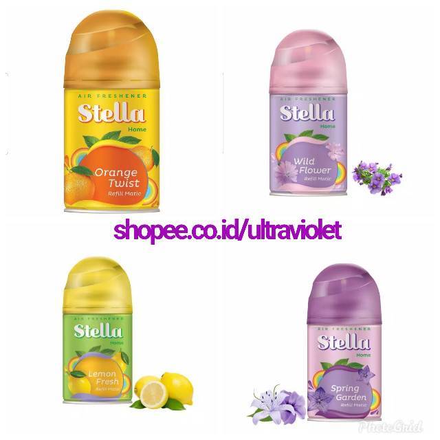 Stella Home Refil Matic 225 ml / Stella Air Freshener  Refil Matic