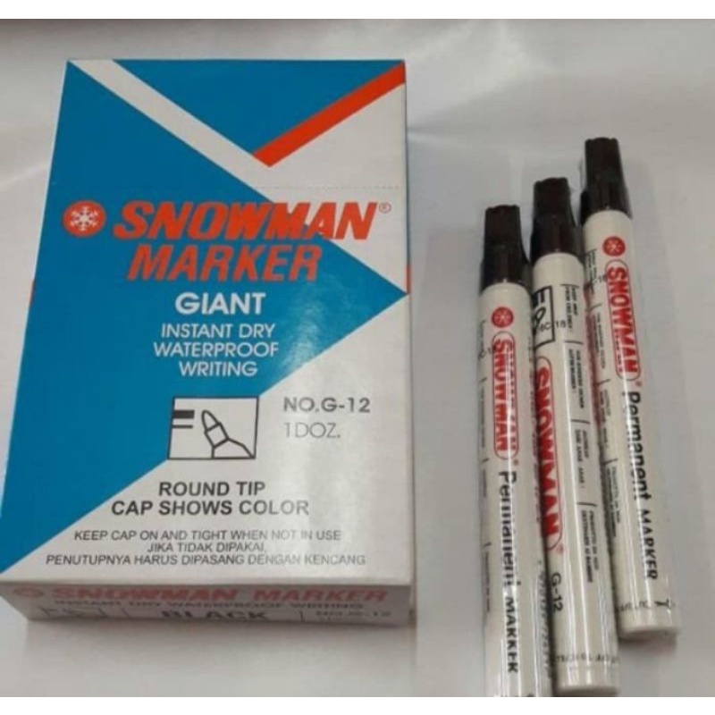 

SPIDOL PERMANENT HITAM