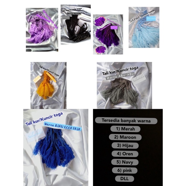 [ READY ] Kuncir toga/Tali kur/Tali topi wisuda
